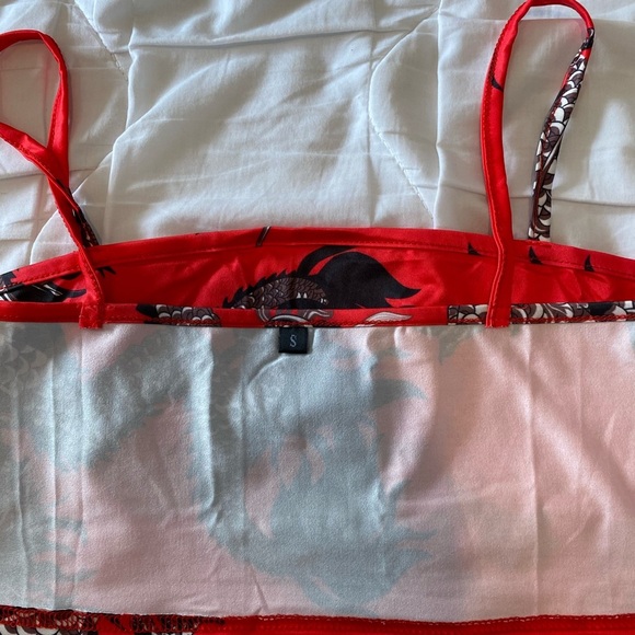 Red Dragon Skirt & Top Matching Set - Picture 10 of 12